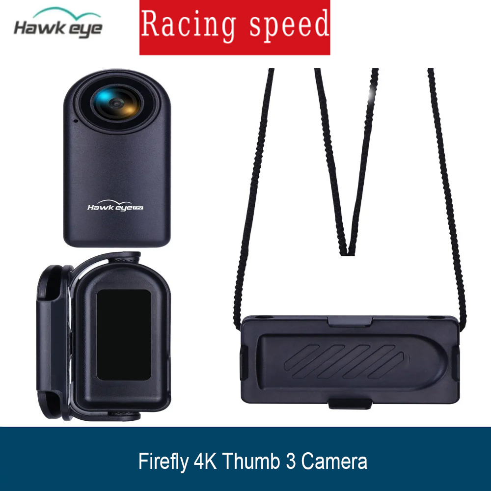 Drone Camera Vlog - Hawkeye Firefly Thumb 3 Videocamera d'Azione