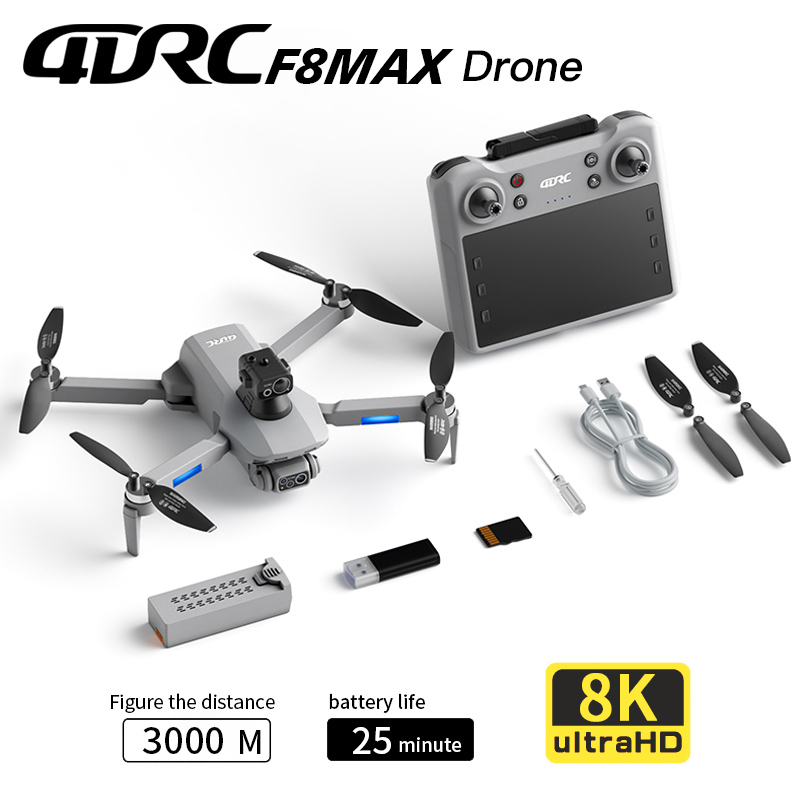 Drone Camera Mount - F8 MAX GPS Drone Professionale 8K