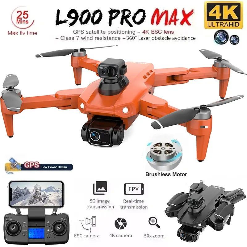 L900 Pro MAX GPS Drone 4K Prof - Drone Camera Professional recensione e prezzo