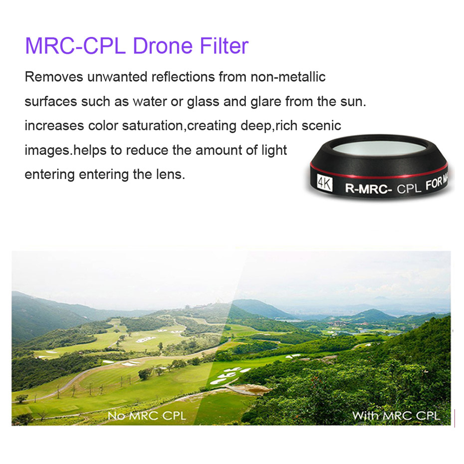 Filtro Drone per Mavic Pro CPL - Drone Camera Filter recensione e prezzo