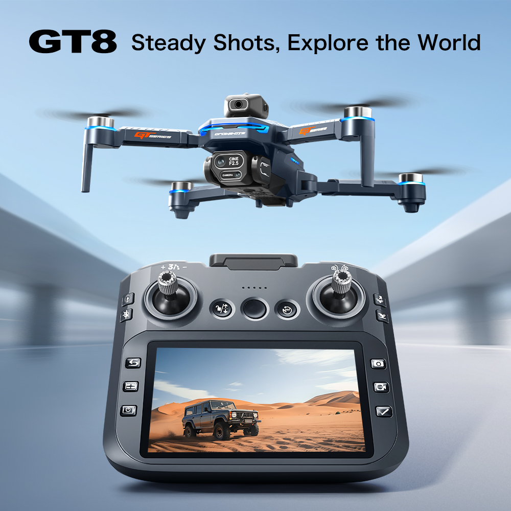 Drone Pieghevole GT8 Max con D - Drone Camera Night Vision recensione e prezzo