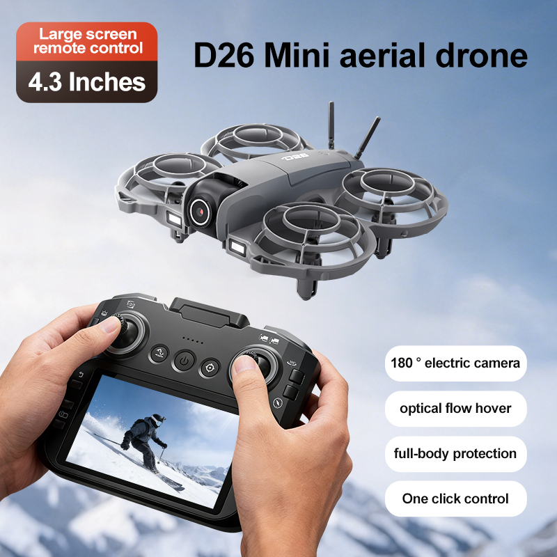 Drone D26 4K HD Aereo 180° °   - Drone Camera Night Vision recensione e prezzo