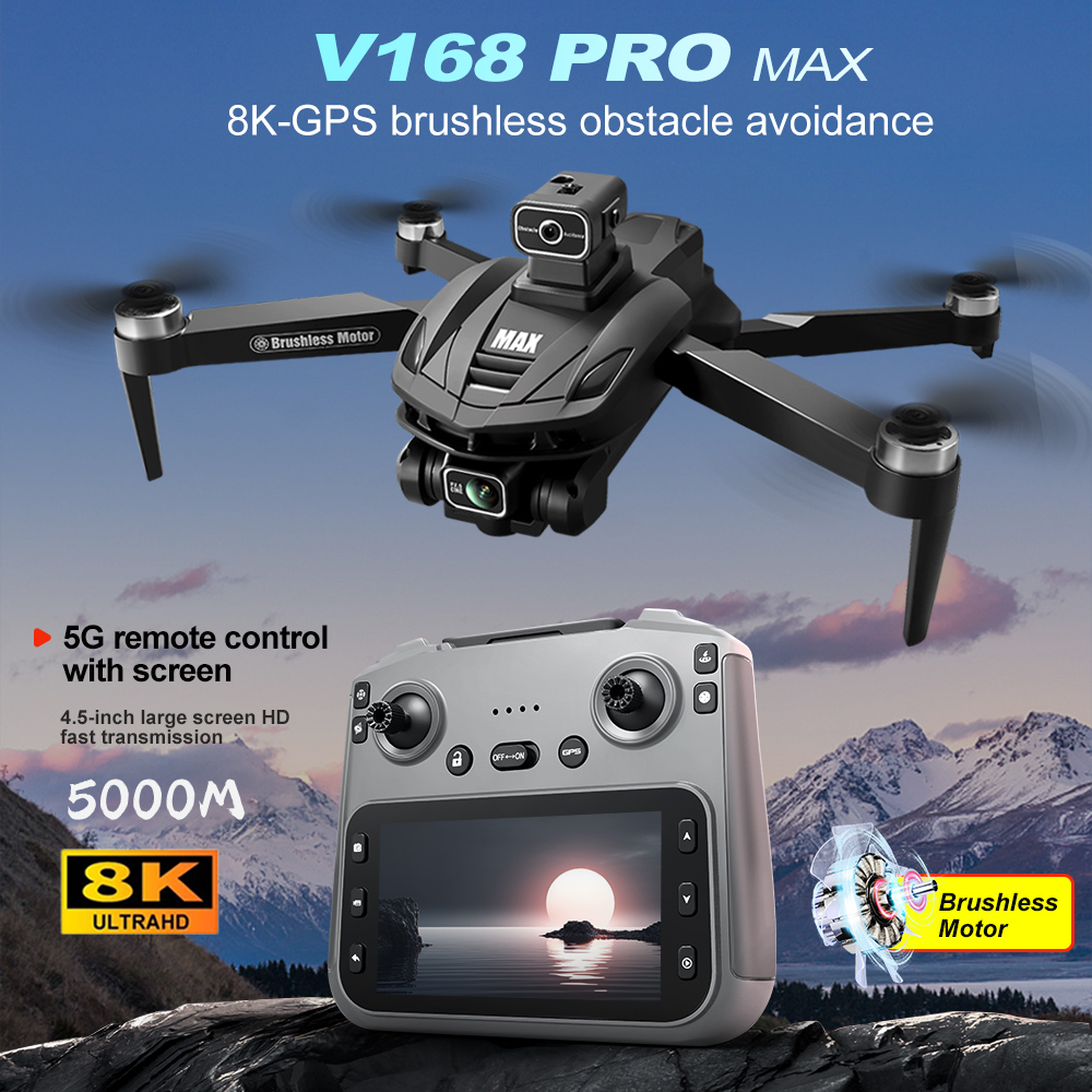 V168 PRO Max GPS Drone 8K Prof - Drone Camera Lens recensione e prezzo